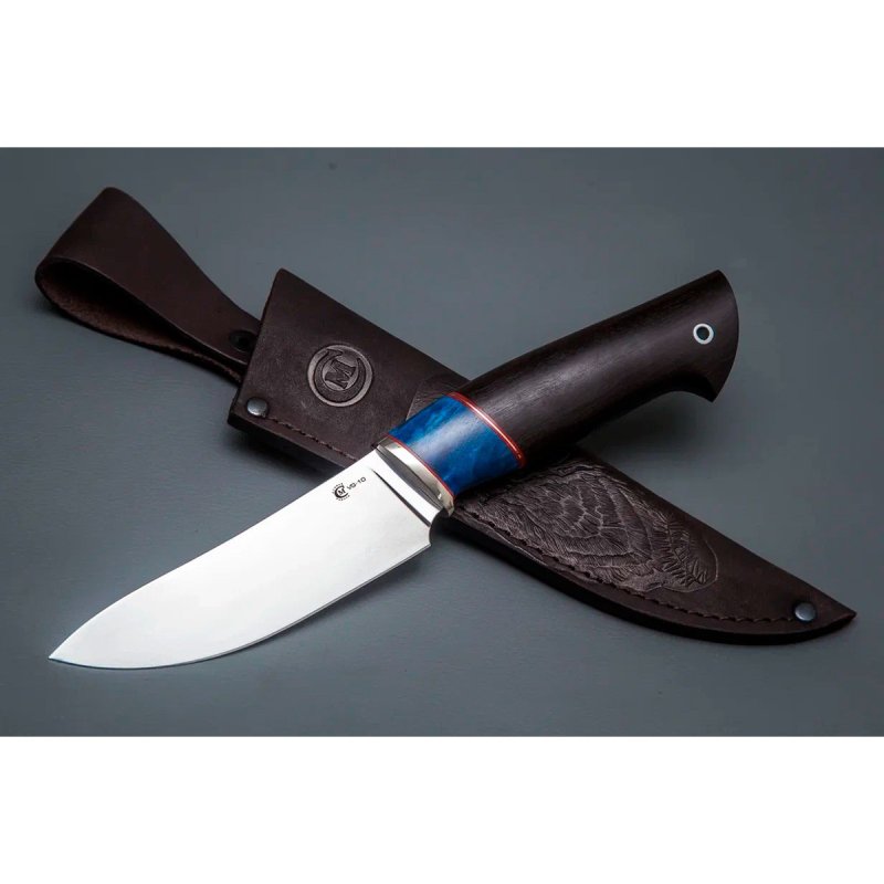 Нож Кайман из стали VG-10, рукоять карельская береза, черное дерево в интернет-магазине art-steel.ru, фото