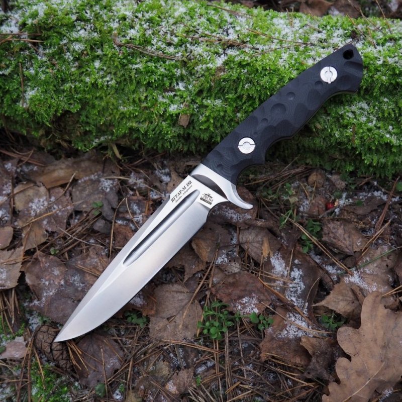 Охотничий нож Ягуар-М, сталь D2, рукоять G10 в интернет-магазине art-steel.ru, фото