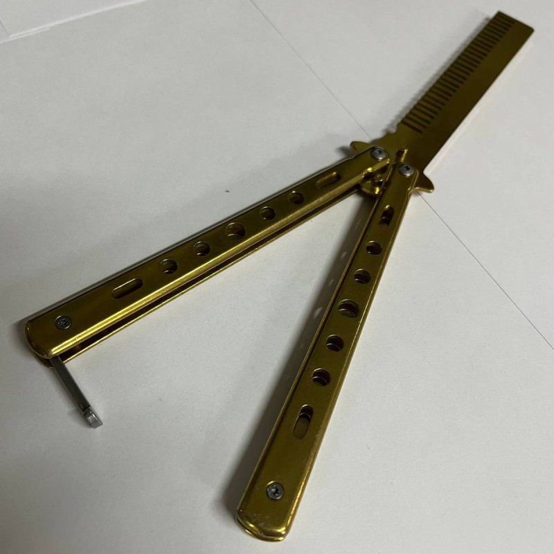 Нож бабочка тренировочный Comb в интернет-магазине art-steel.ru, фото