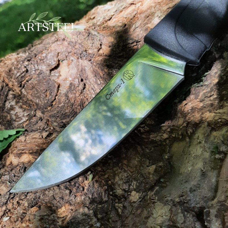 Нож Стерх-1 Х12МФ эластрон в интернет-магазине art-steel.ru, фото
