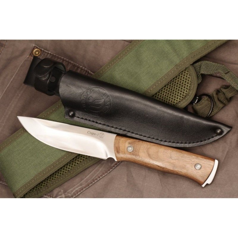 Нож Стерх-1 AUS-8 дерево в интернет-магазине art-steel.ru, фото