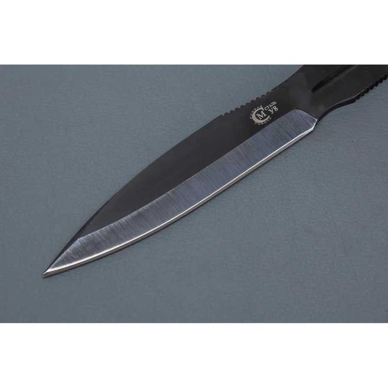 Нож Удар из стали У8, рукоять нержавеющая сталь в интернет-магазине art-steel.ru, фото