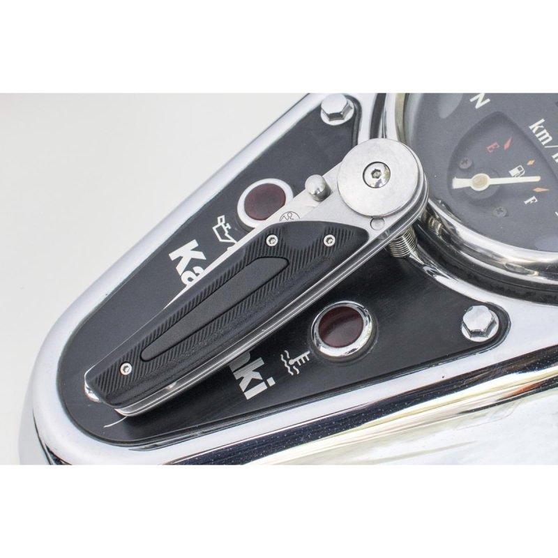 Складной нож Байкер-2, сталь AUS8, рукоять ABS пластик в интернет-магазине art-steel.ru, фото