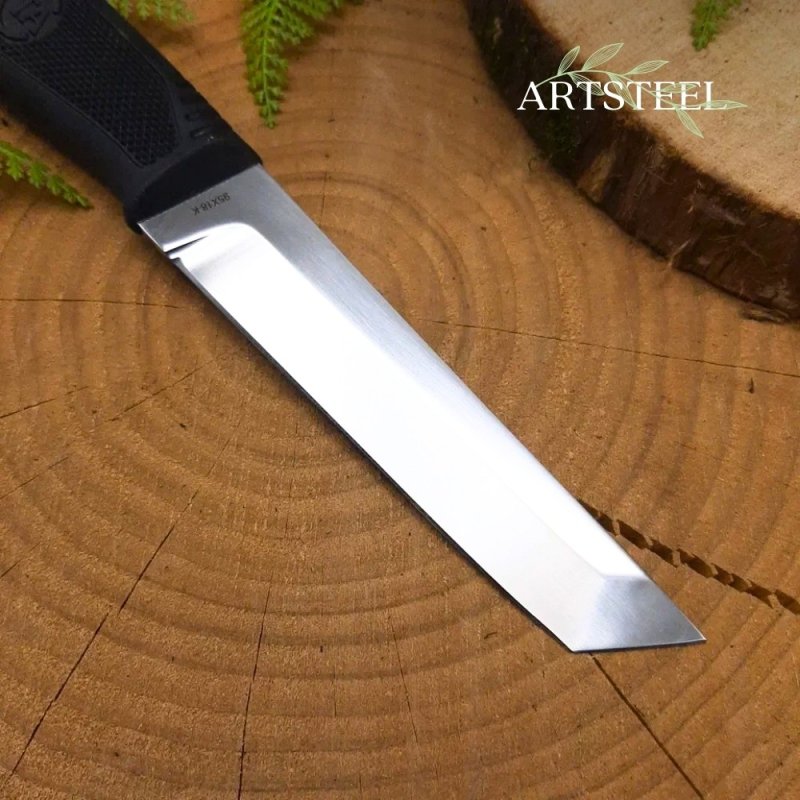 Нож Кабан-1М из стали 95Х18, рукоять резина в интернет-магазине art-steel.ru, фото