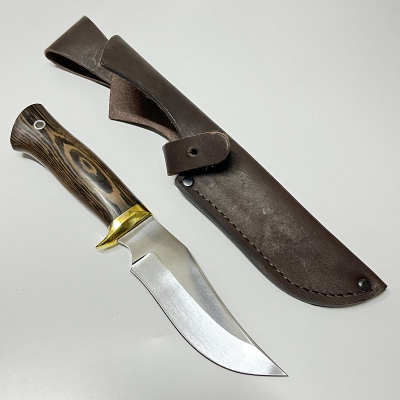 Нож Глухарь из стали Х12МФ, рукоять Венге в интернет-магазине art-steel.ru, фото