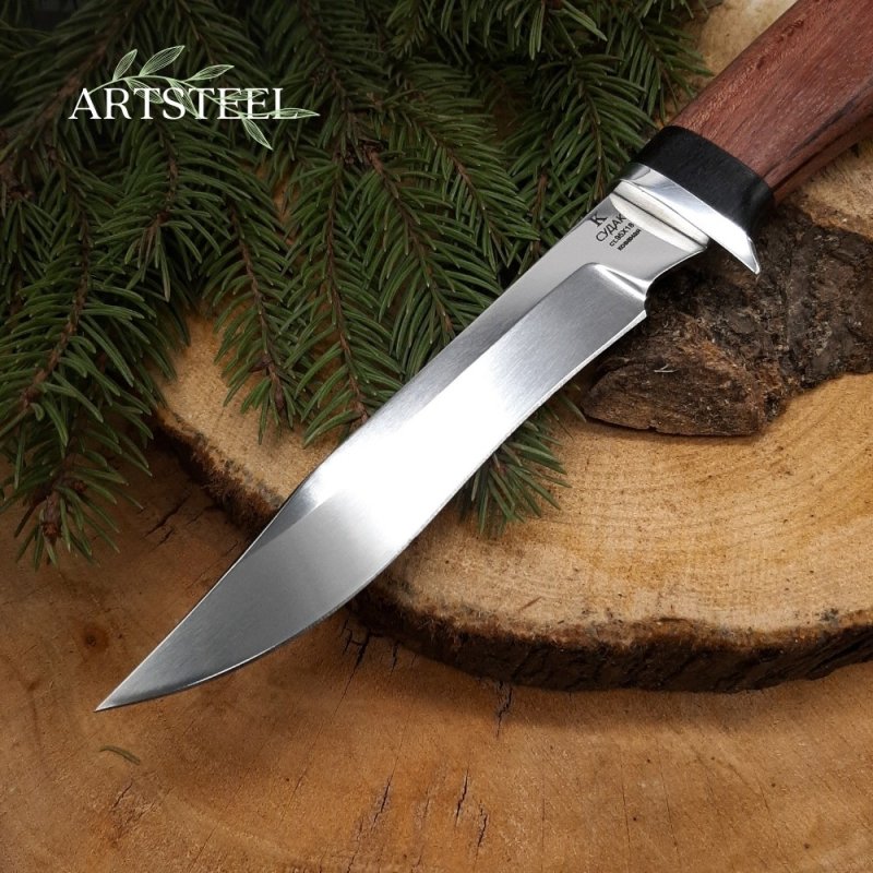 Нож Судак из стали 95Х18, рукоять Бубинга в интернет-магазине art-steel.ru, фото