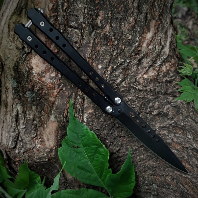 Нож бабочка Аскет, сталь 420, рукоять 420 в интернет-магазине art-steel.ru, фото