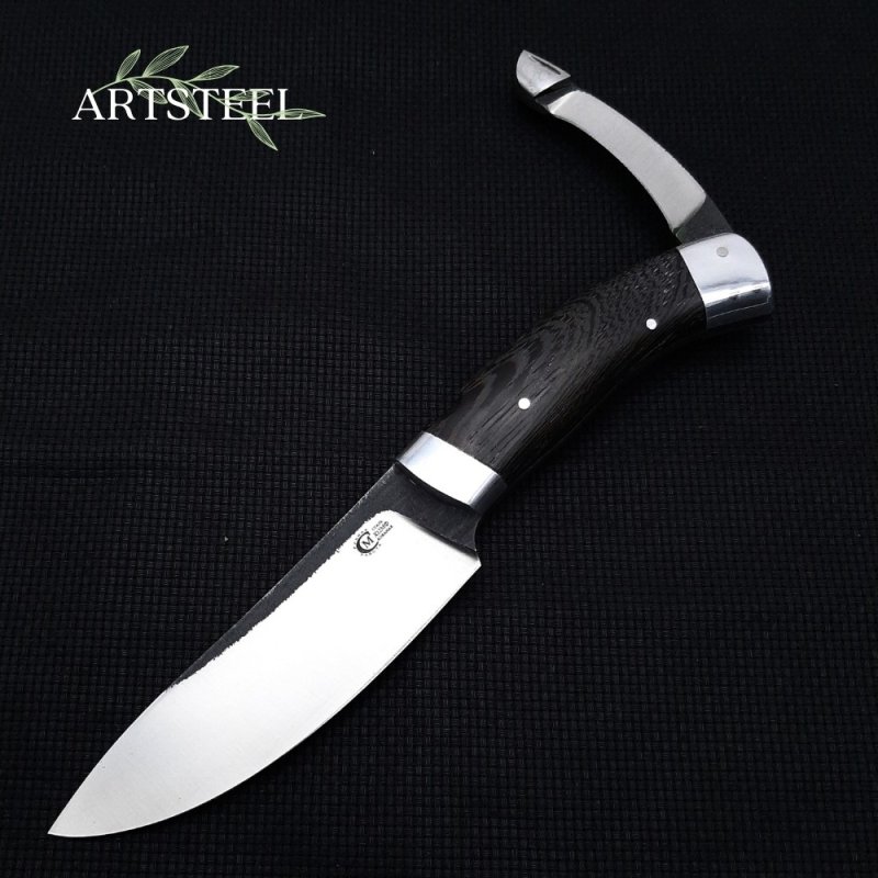 Нож Кайман из стали Х12МФ, рукоять венге в интернет-магазине art-steel.ru, фото