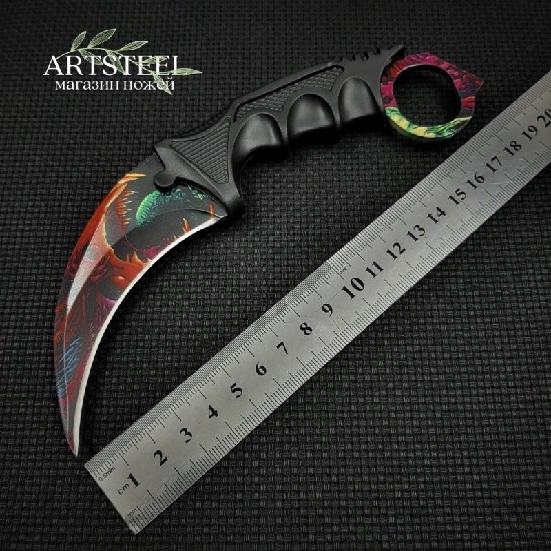 Керамбит CS GO, сталь 420, рукоять пластик в интернет-магазине art-steel.ru, фото