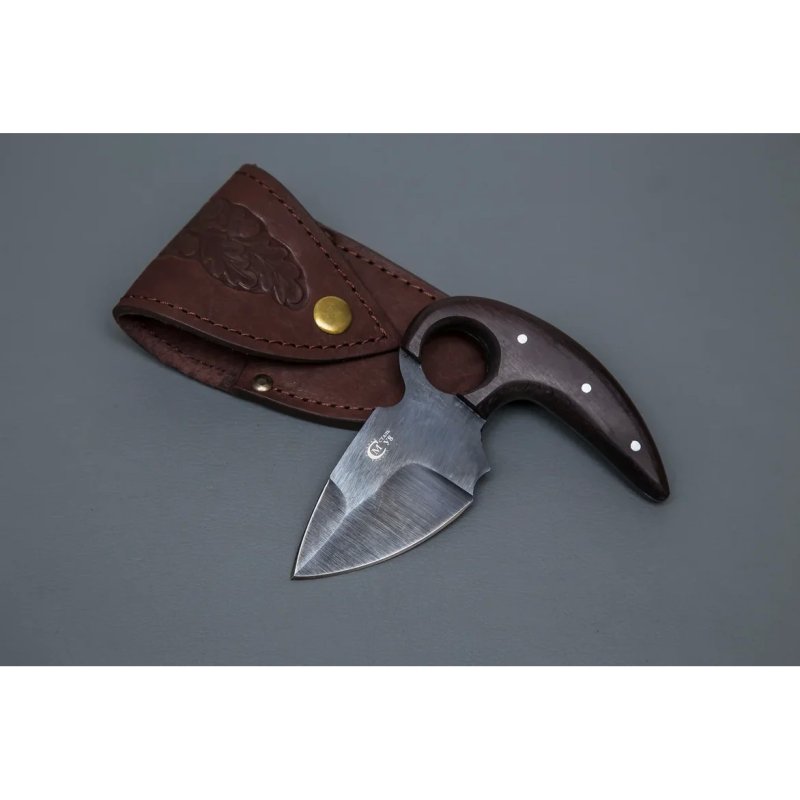 Нож Пиранья 2 из стали У8, рукоять венге в интернет-магазине art-steel.ru, фото