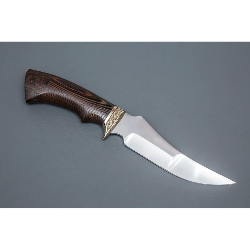 Нож Корсар из стали 95х18, рукоять венге, литьё мельхиор в интернет-магазине art-steel.ru, фото