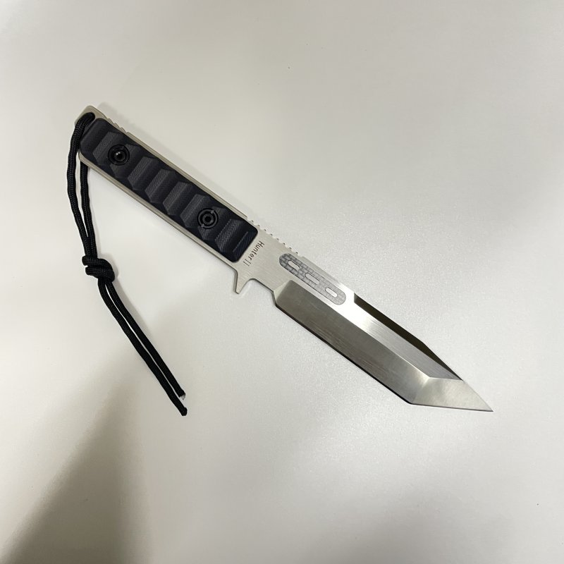 Нож с фиксированный клинком Мамонт Технологии, черный в интернет-магазине art-steel.ru, фото