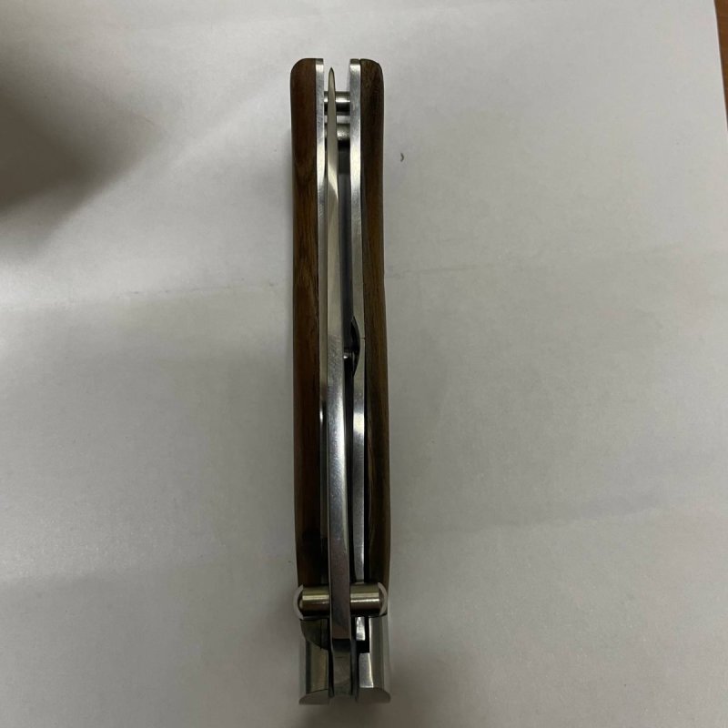 Складной нож Стерх, сталь AUS8, рукоять дерево, сталь в интернет-магазине art-steel.ru, фото