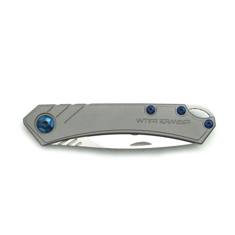 Складной нож Elise сталь D2, рукоять титан в интернет-магазине art-steel.ru, фото