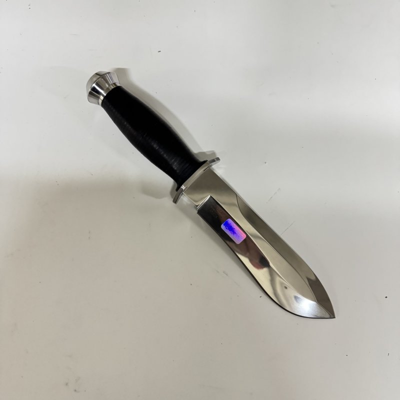 Нож Легионер из стали 95х18, рукоять наборная кожа (уценка) в интернет-магазине art-steel.ru, фото