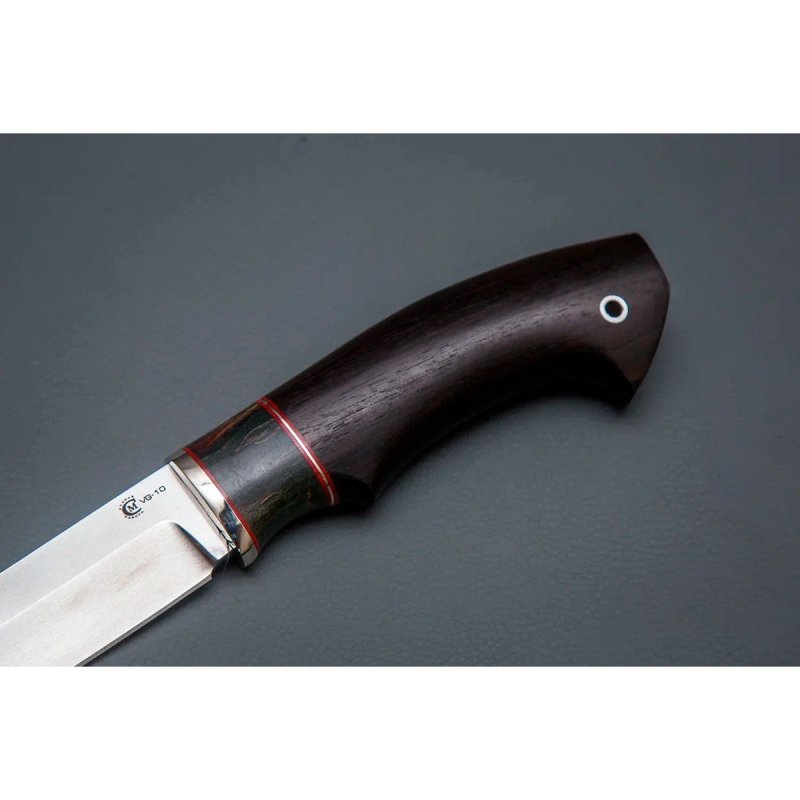 Нож Ястреб из стали VG-10, рукоять карельская береза, черное дерево в интернет-магазине art-steel.ru, фото