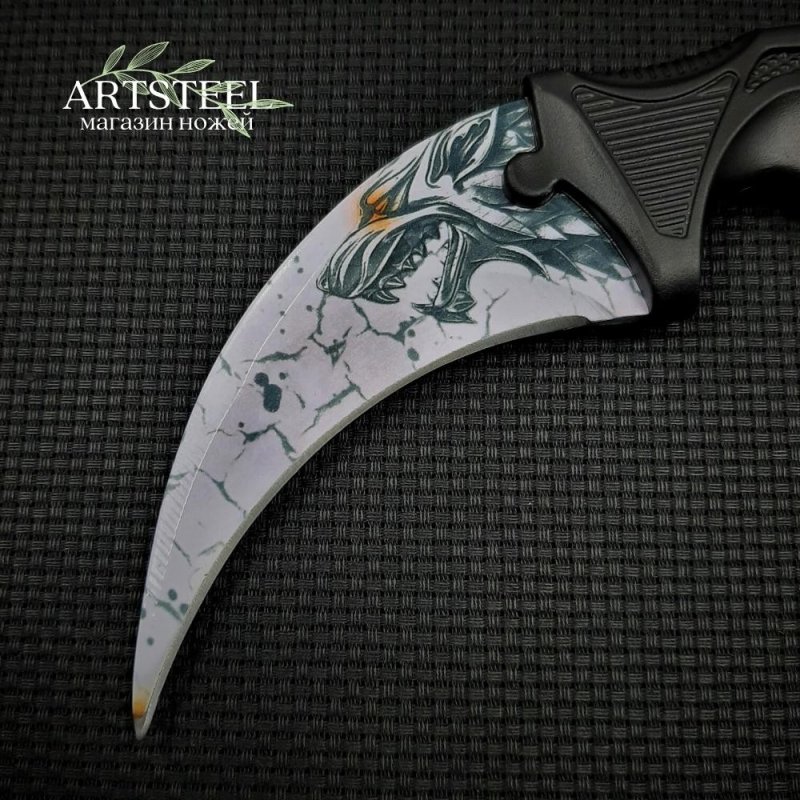 Керамбит CS GO, сталь 420, рукоять пластик в интернет-магазине art-steel.ru, фото