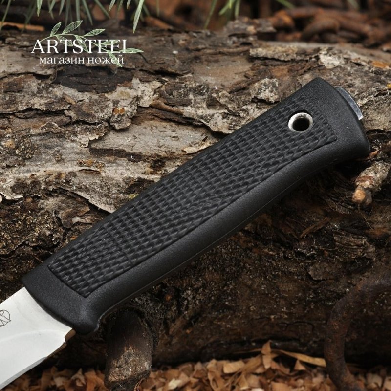 Туристический нож Сова, сталь AUS8, рукоять эластрон в интернет-магазине art-steel.ru, фото
