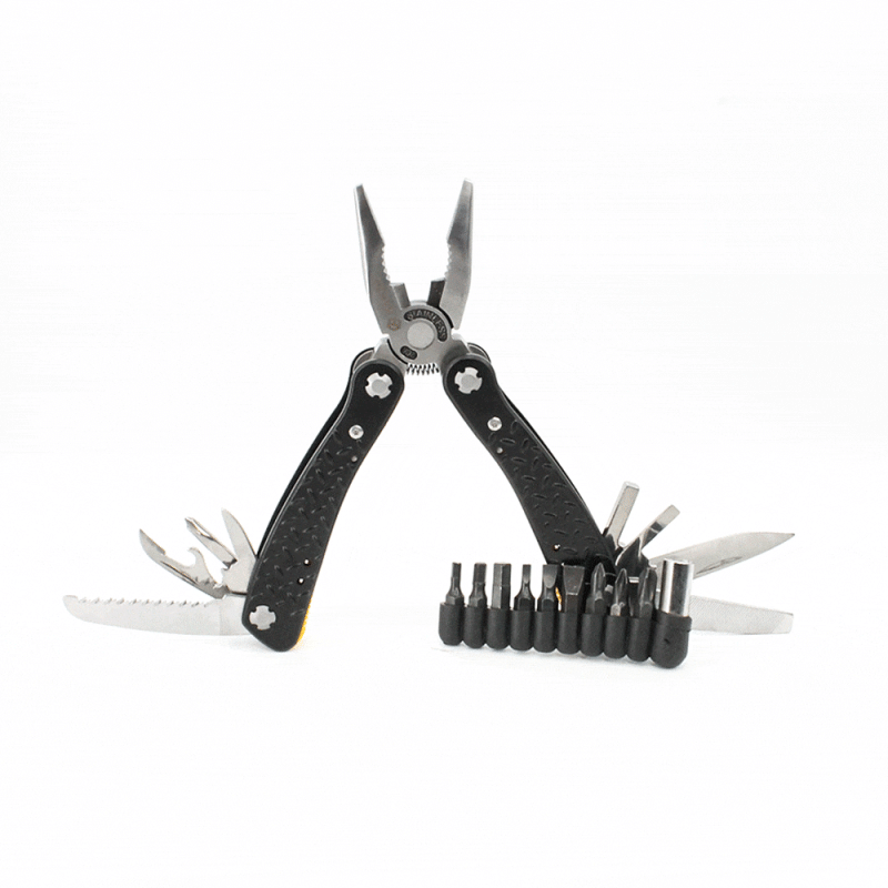 Мультитул Ganzo сталь 440С, рукоять алюминий в интернет-магазине art-steel.ru, фото