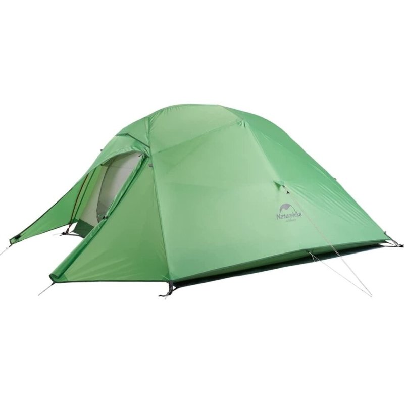 Палатка Naturehike Cloud Up 3 210T NH18T030-T трехместная с ковриком, зеленый, 6927595730621 в интернет-магазине art-steel.ru, фото
