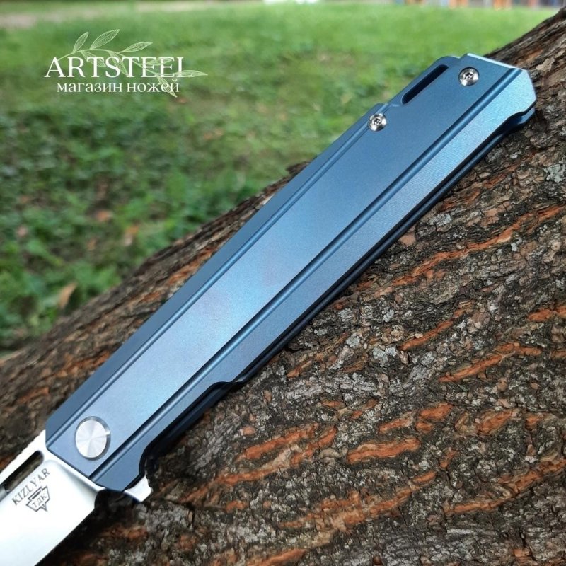 Складной нож Rapid, сталь N690, рукоять титан в интернет-магазине art-steel.ru, фото
