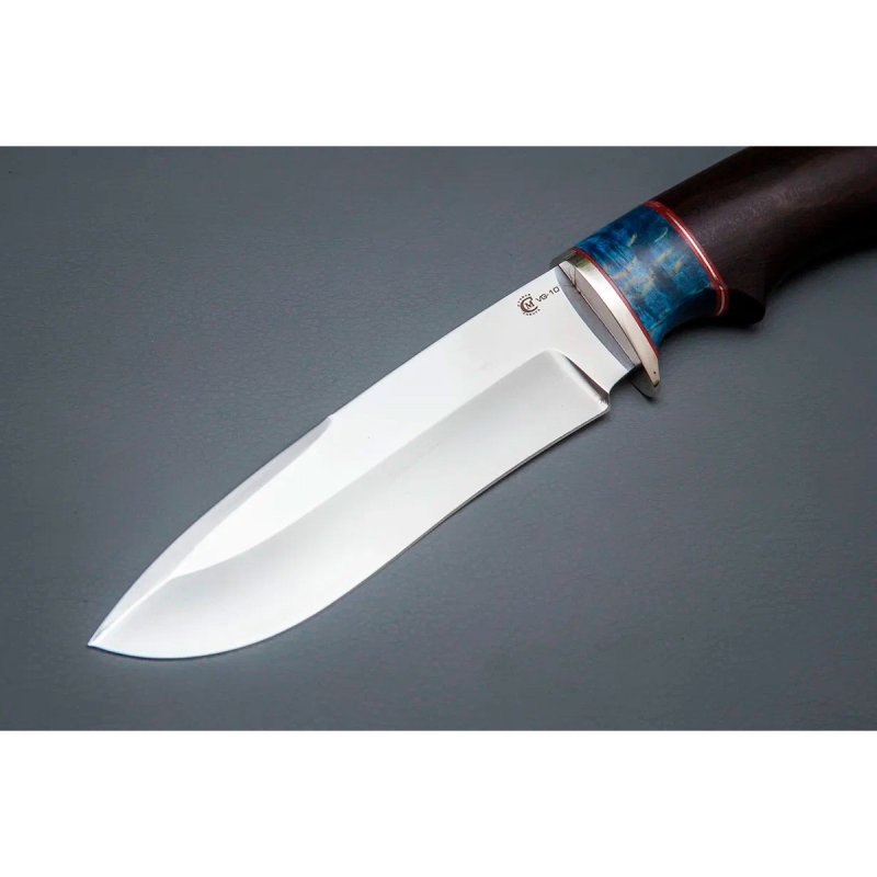 Нож Скиф из стали VG-10, рукоять карельская береза, черное дерево в интернет-магазине art-steel.ru, фото