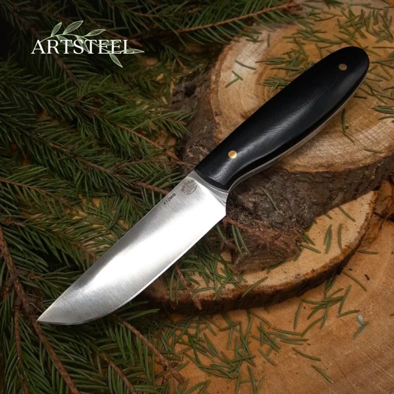 Нож Сити из стали Х12МФ, рукоять G10 в интернет-магазине art-steel.ru, фото