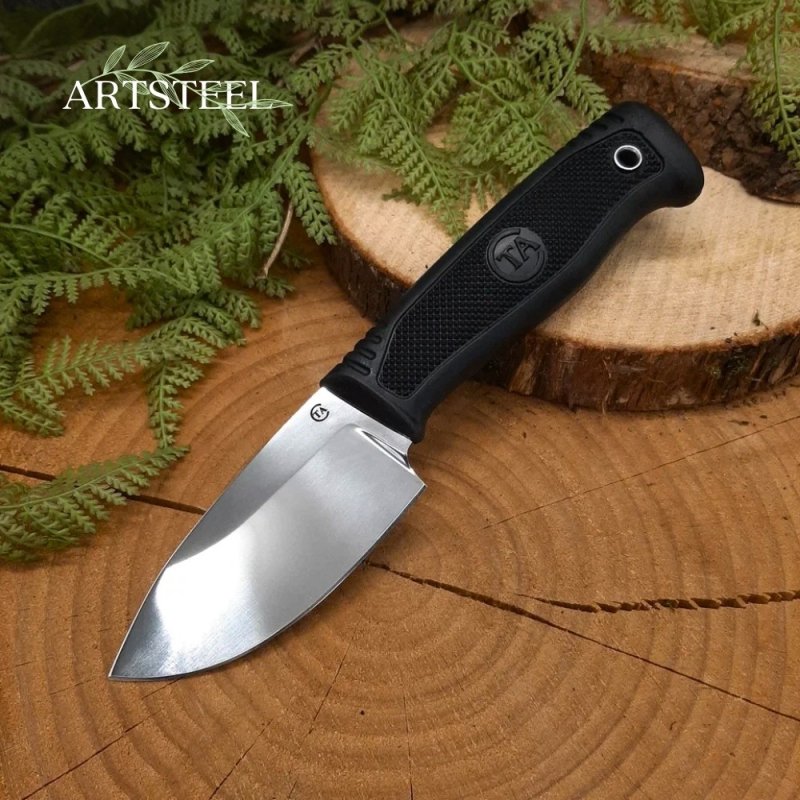 Нож Барсук-3 из стали 95Х18, рукоять резина в интернет-магазине art-steel.ru, фото