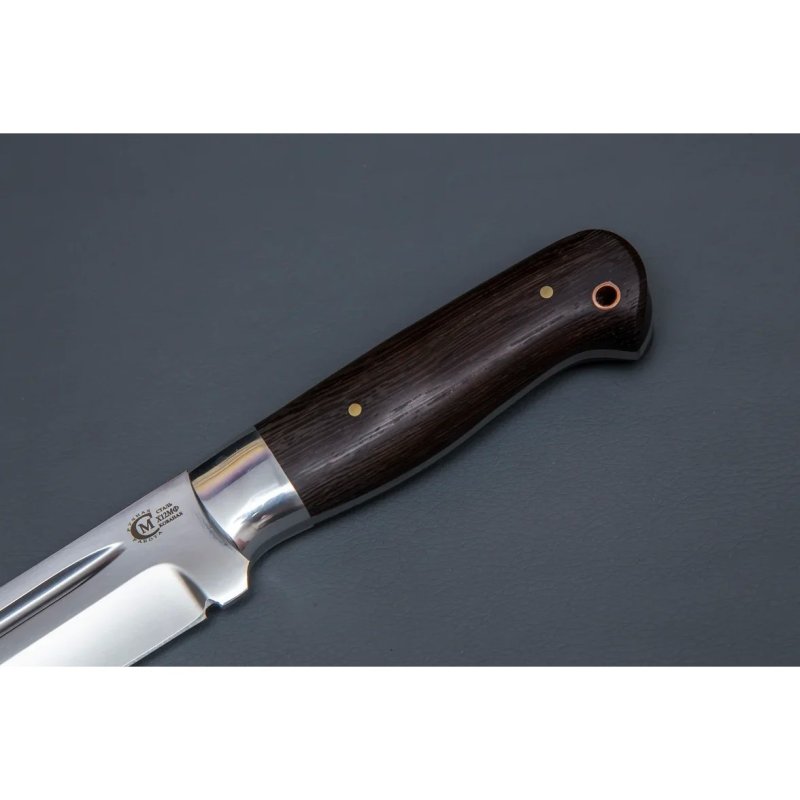 Нож Оборотень из стали Х12МФ, рукоять венге, литье дюраль в интернет-магазине art-steel.ru, фото