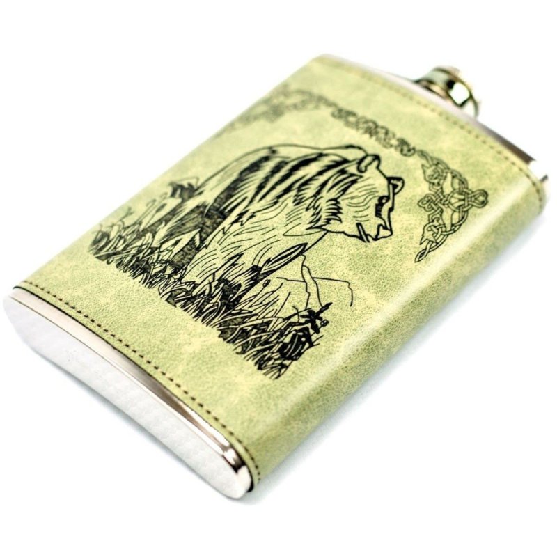 Фляга подарочная 270 мл из нержавейки в интернет-магазине art-steel.ru, фото