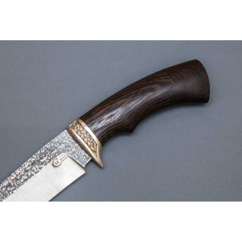 Нож Скиф из стали 95х18, рукоять венге, литьё мельхиор в интернет-магазине art-steel.ru, фото