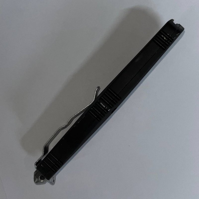 Автоматический складной нож Тирекс (фронтальный), сталь 40х13,, рукоять алюминий в интернет-магазине art-steel.ru, фото