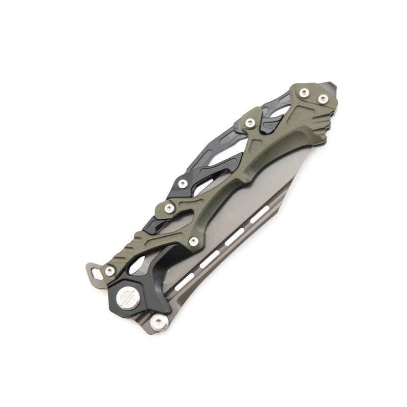 Складной скелетный нож Storm5, сталь D2, рукоять 7075 hard aluminium в интернет-магазине art-steel.ru, фото