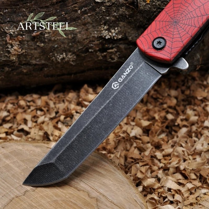 Складной нож Ganzo G626-RD, сталь 440, рукоять ABS-пластик в интернет-магазине art-steel.ru, фото