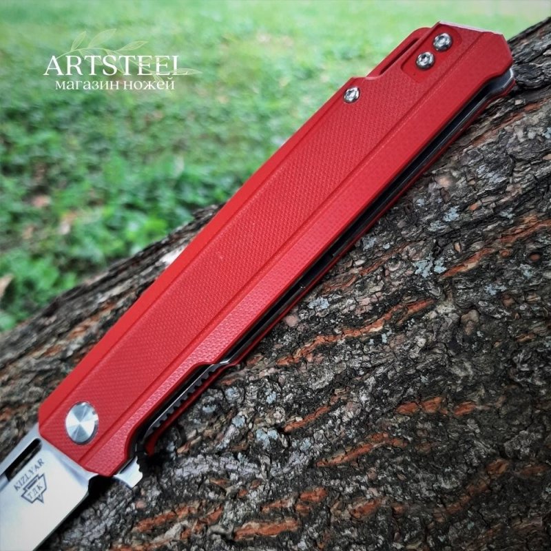Складной нож Rapid, сталь D2, рукоять G10 в интернет-магазине art-steel.ru, фото