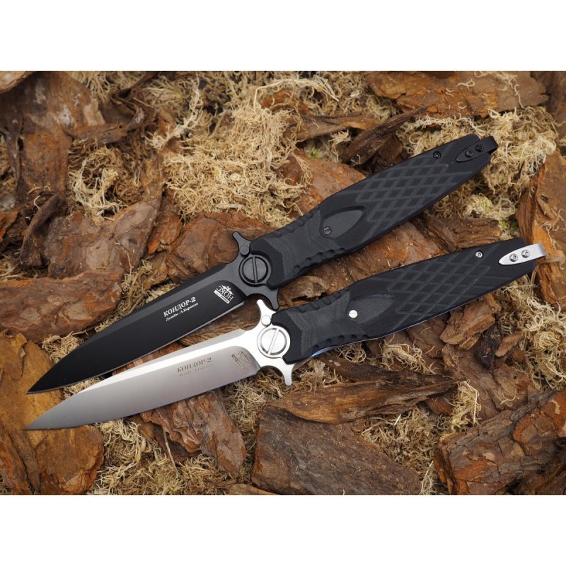 Скадной нож Кондор-2, сталь D2, рукоять G10 в интернет-магазине art-steel.ru, фото