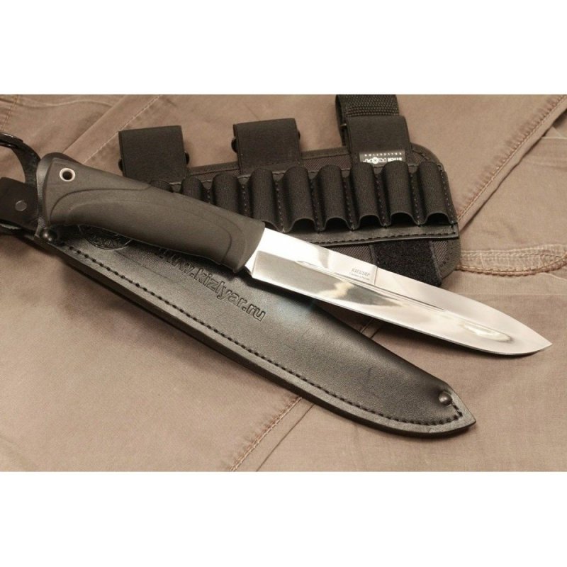 Охотничий нож Егерский, сталь AUS8, рукоять эластрон в интернет-магазине art-steel.ru, фото