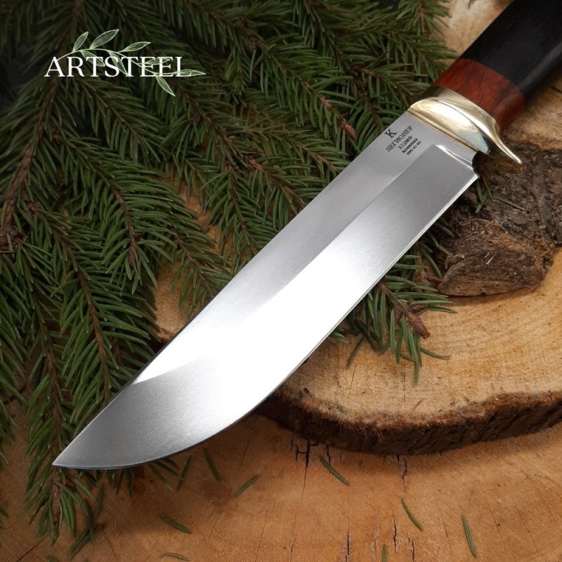 Нож Легионер из стали Х12МФ, рукоять Граб в интернет-магазине art-steel.ru, фото