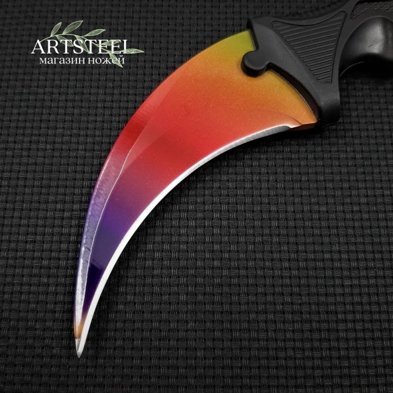 Керамбит CS GO, сталь 420, рукоять пластик в интернет-магазине art-steel.ru, фото