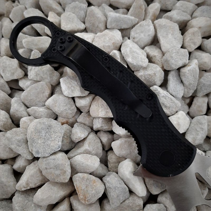 Складной керамбит Dragon Claw, сталь 420, рукоять G10 в интернет-магазине art-steel.ru, фото