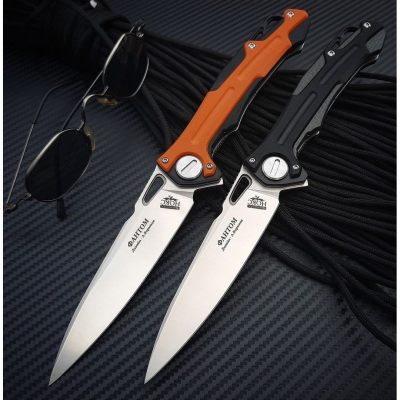 Складной нож Фантом, сталь D2, рукоять G10 в интернет-магазине art-steel.ru, фото