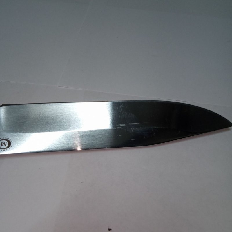 Нож Лидер из стали 95х18, рукоять венге, литьё мельхиор в интернет-магазине art-steel.ru, фото