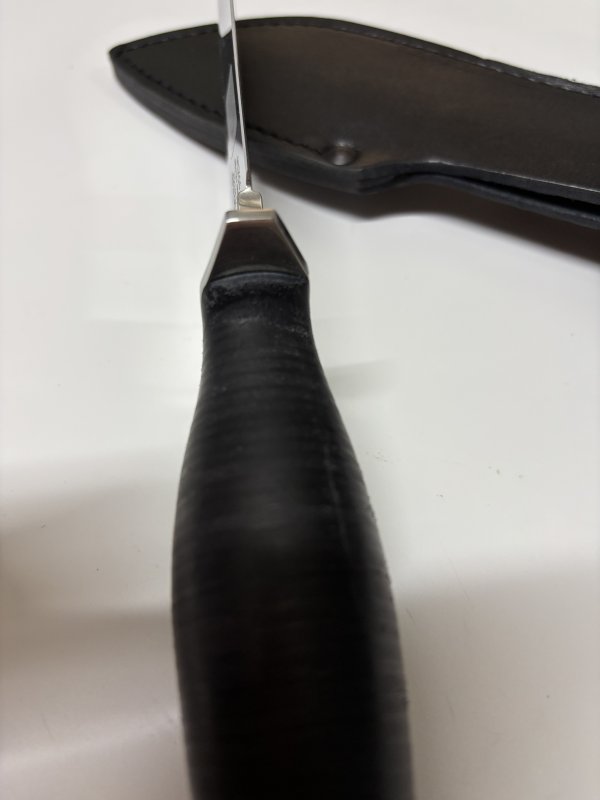 Нож Легионер из стали 95х18, рукоять наборная кожа (уценка) в интернет-магазине art-steel.ru, фото