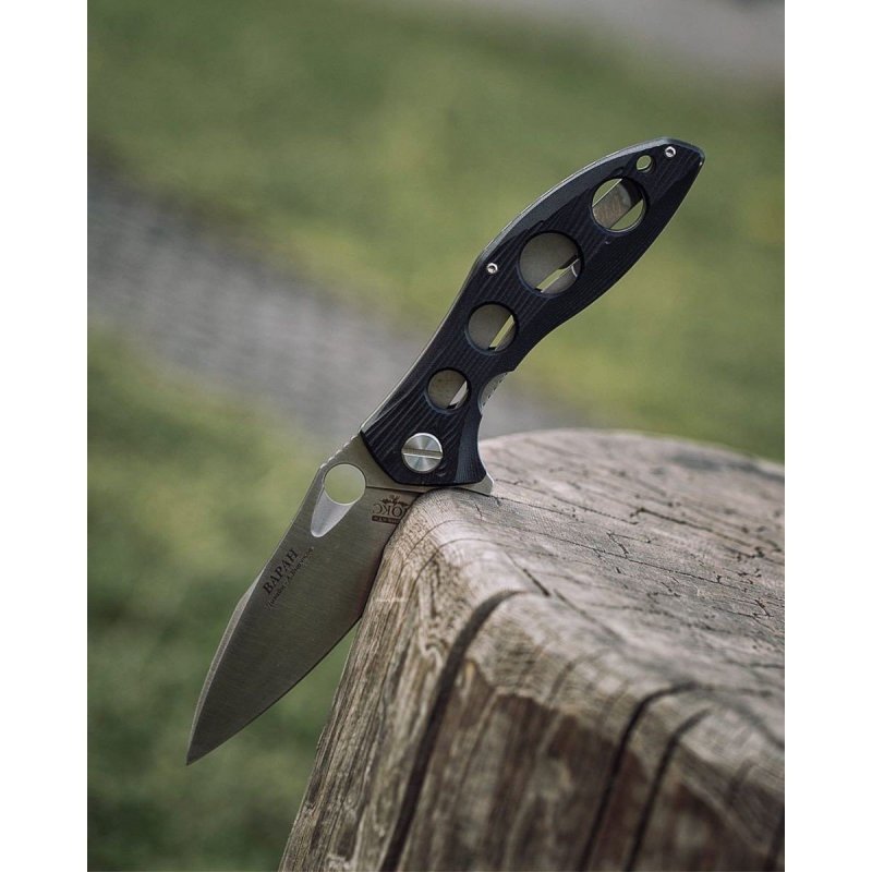 Складной нож Варан, сталь S35VN, рукоять G10 в интернет-магазине art-steel.ru, фото