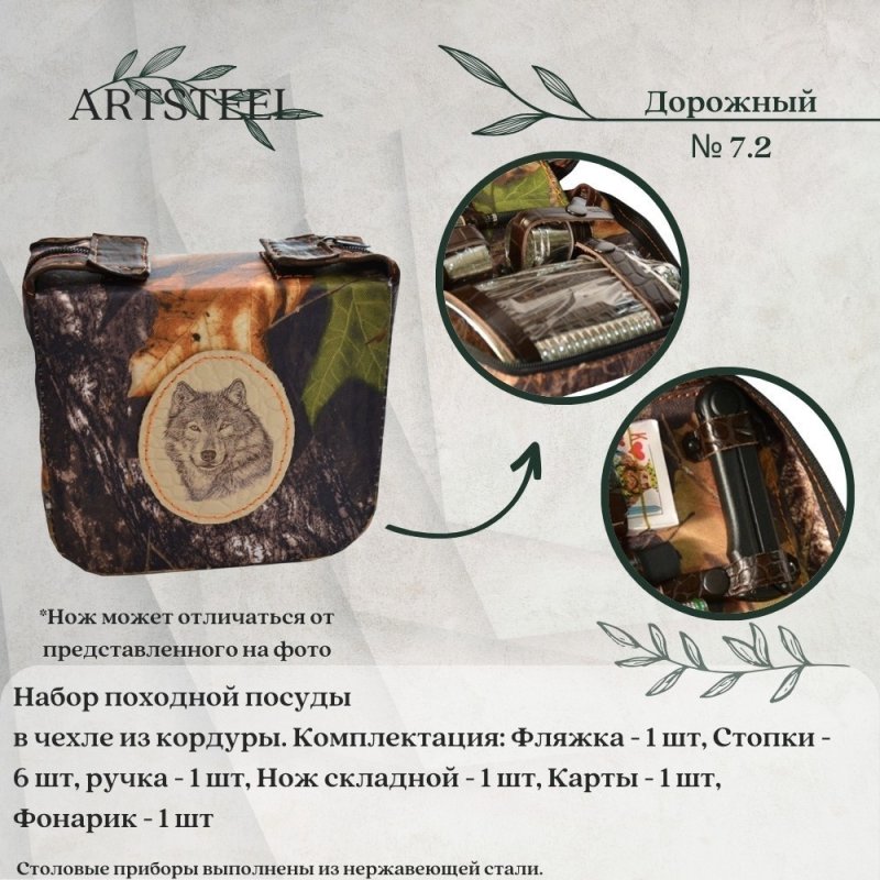 Набор Дорожный № 7.2 в интернет-магазине art-steel.ru, фото