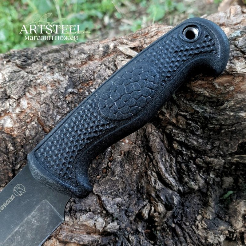 Туристический нож Навага, сталь AUS8, рукоять эластрон в интернет-магазине art-steel.ru, фото