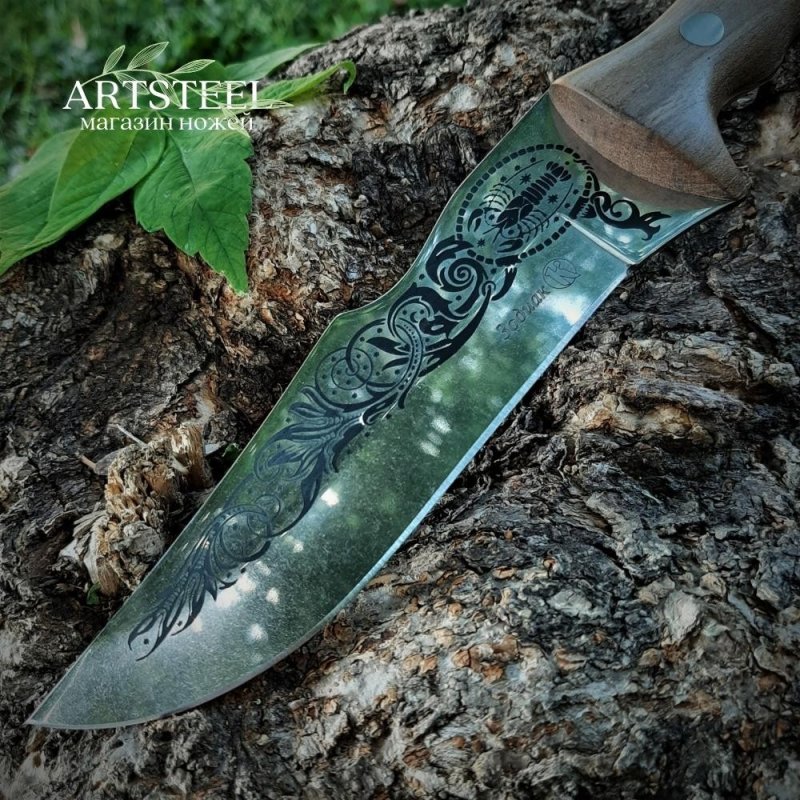 Нож Зодиак в интернет-магазине art-steel.ru, фото