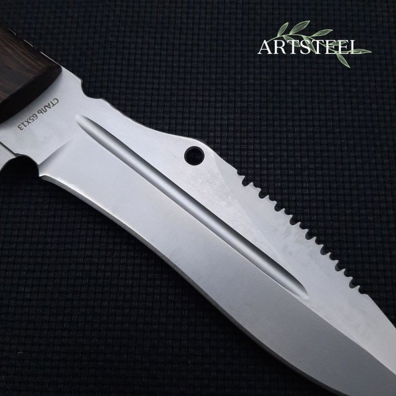 Нож Грифон 1, сталь 65Х13, рукоять венге в интернет-магазине art-steel.ru, фото