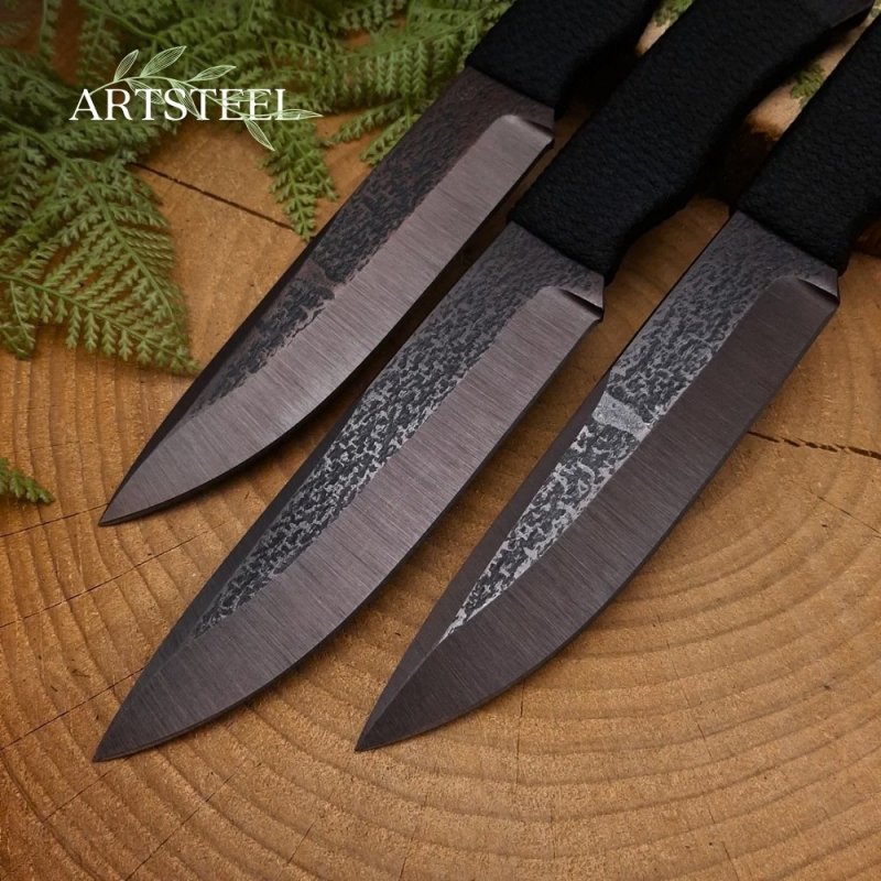 Нож Сокол из стали 30ХГСА, рукоять сталь, нейлон в интернет-магазине art-steel.ru, фото