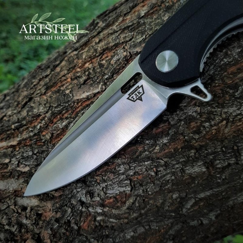 Складной нож LLKB336 Black (А-01), сталь D2, рукоять G10 в интернет-магазине art-steel.ru, фото